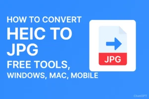 How to Convert HEIC to JPG